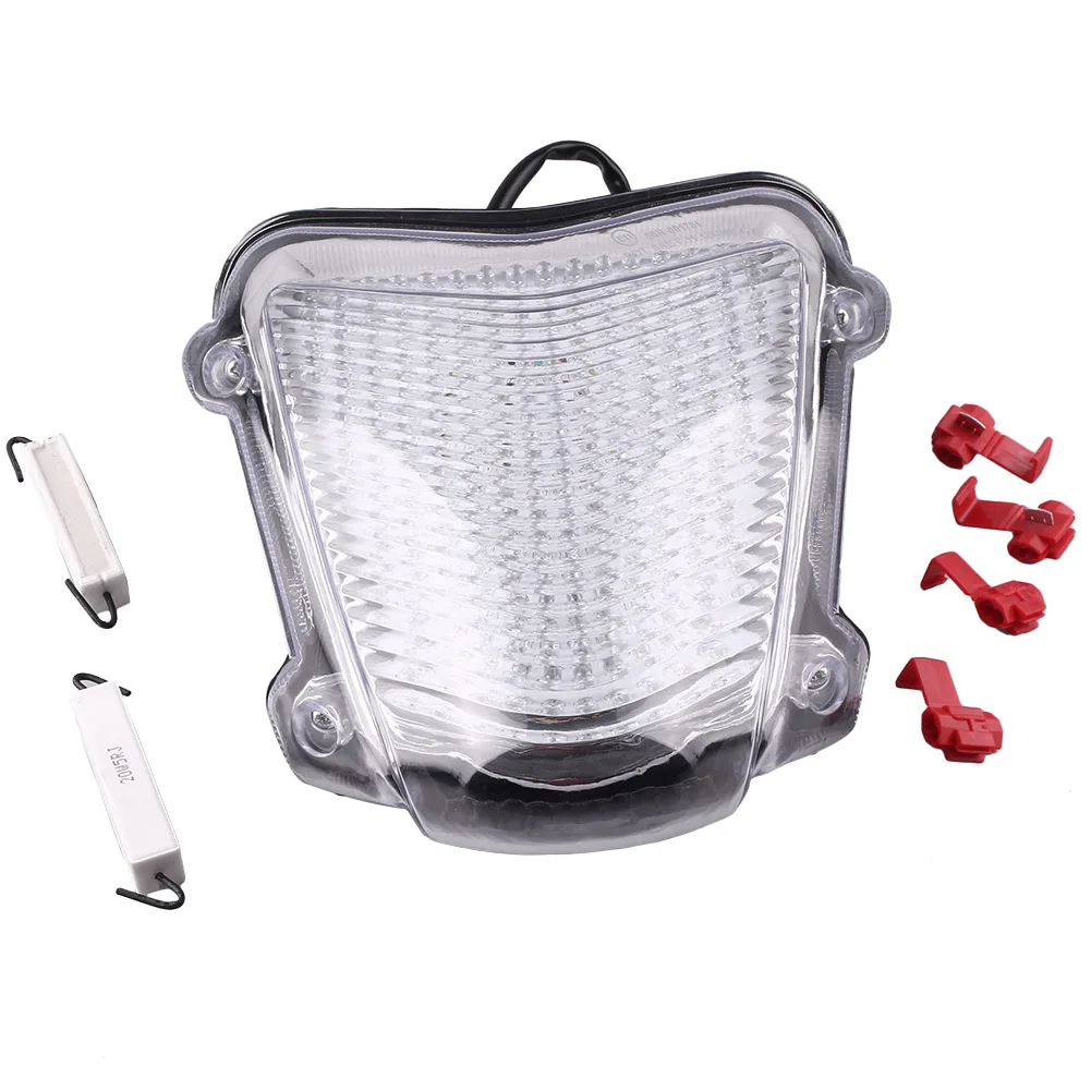 

Motorcycle Rear Tail Light Integrated LED Turn Signals For SUZUKI HAYABUSA GSX1300R 2008-2010 2011 2012 2013 2014 2015 2016 2017