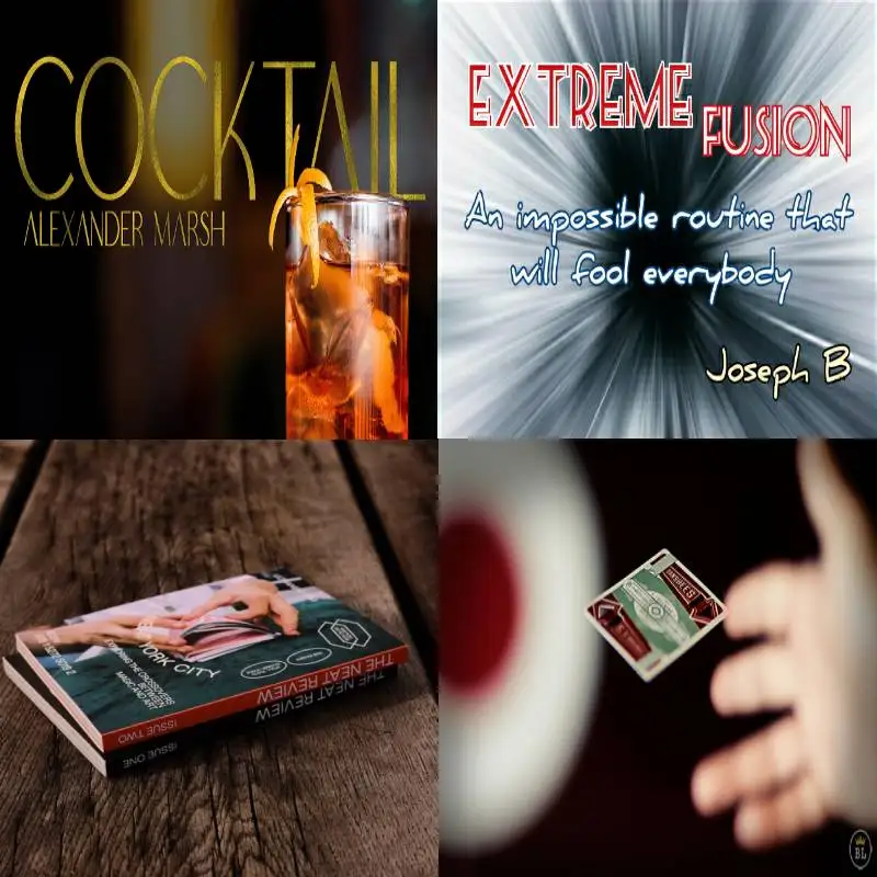 Banshees Cards for Throwing,Cocktail by Alexander Marsh,Alex Hansford – NEAT Review Issue One and Two,Extreme Fusion by Joseph B