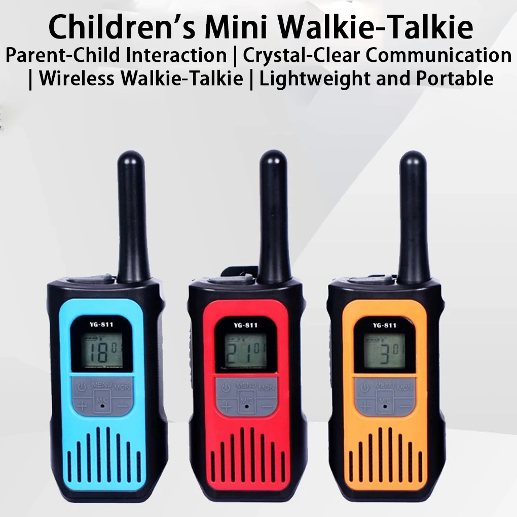 Aventuras do parque de diversões Walkie talkies multicanal para crianças, segurança e diversão, sem confiança nas redes transportadoras