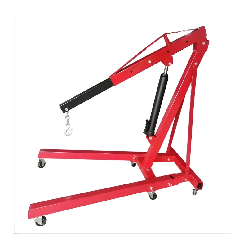 2 tons 3 tons 2000 kg 3000 kg small portable store crane mini truck folding crane car lift pickup folding crane
