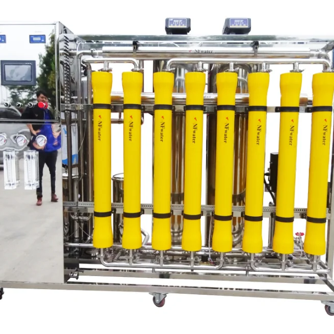 1000/2000/3000Lph NF Commercial Alkaline Water Purifier Nanofiltration System