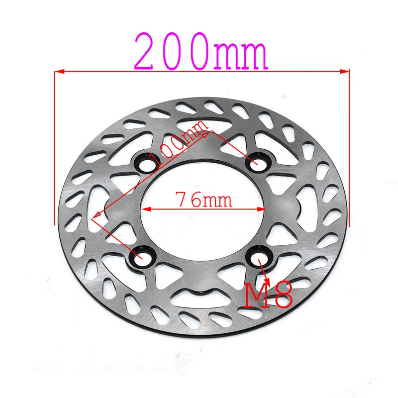 180/190/200210/220/230mm brake disc plate for dirt bike pit bike KLX CRF BEST Bike Front and Rear Brake Universal Use