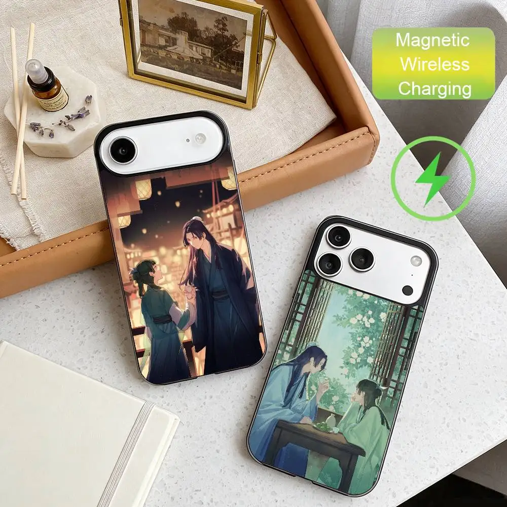 

T-The A-Apothecary Diaries Phone Case For iPhone17,16,15,14,13,12,11 Plus,For Magnetic Wireless Charge Cover
