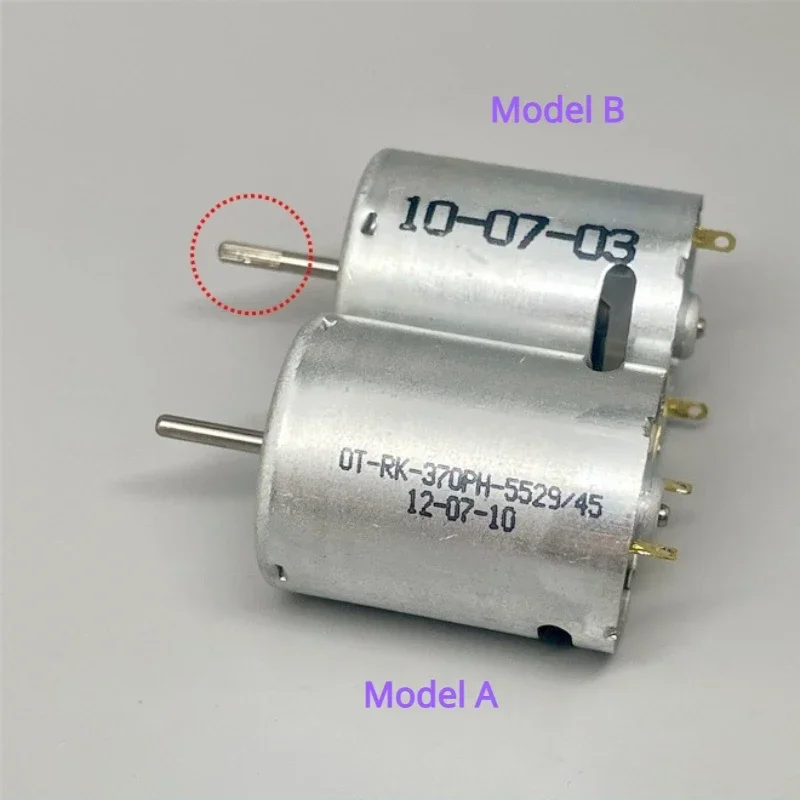 DC 3V-7.4V Micro OT-RK-370PH-5529 5030 Carbon Brush Motor High Speed High Power for Water Gun/ Toy Car Boat Model