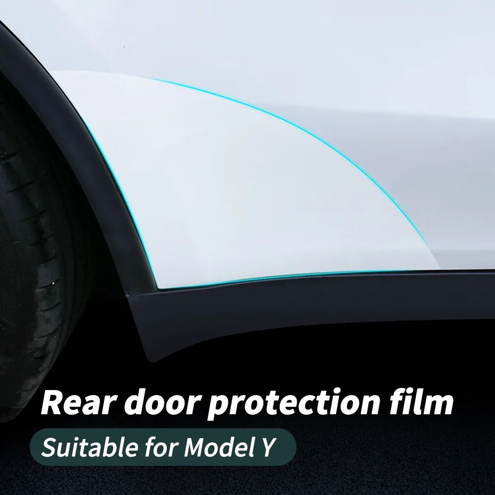 

Rear Door Triangle Protective Film For Tesla Model Y 2020-2023 Car PPF Transparent Trim Stickers Decoration Refit Car Sticker