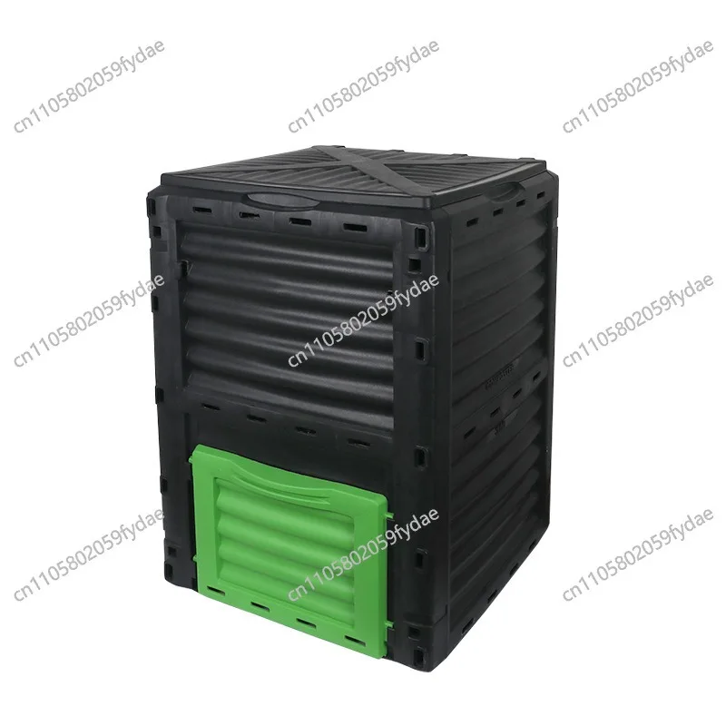 300L Compost Barrel Garden Nursery Compost Barrel Garden Deciduous Leaf Plastic Compost Box Organic Fertilizer Fermentation Box