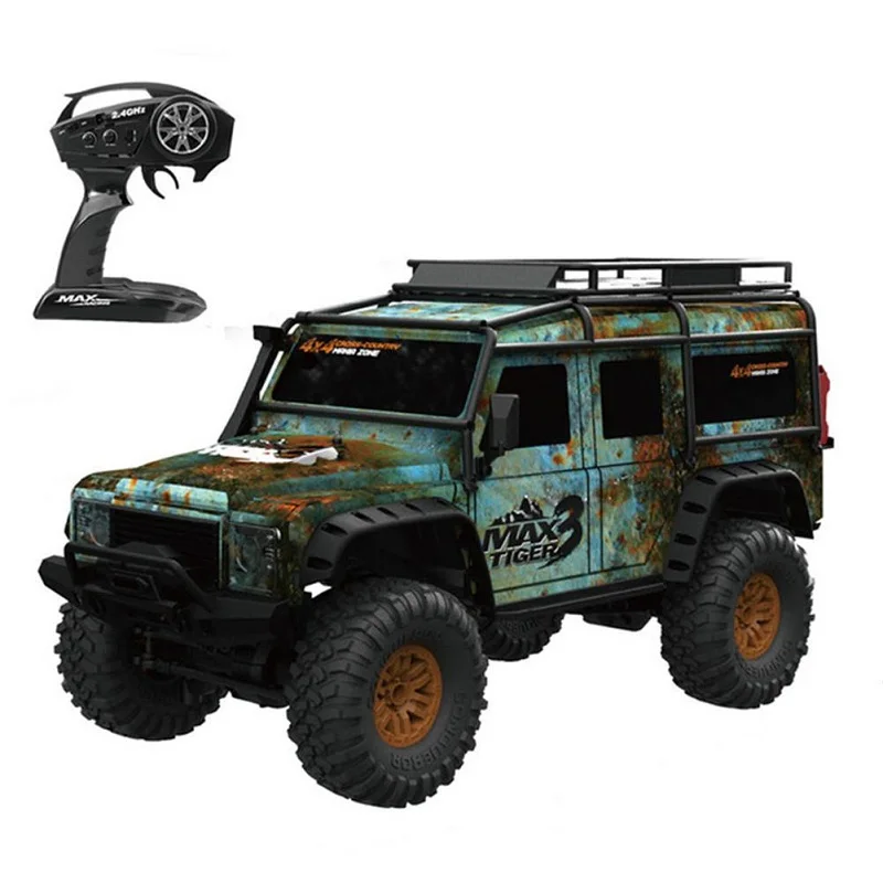 HB ZP1001 1/10 RC Car 2.4G 4WD Rc Rally Car Proportional Control Retro Vehicle LED Light RTR Model Kids Toy HB ZP1002