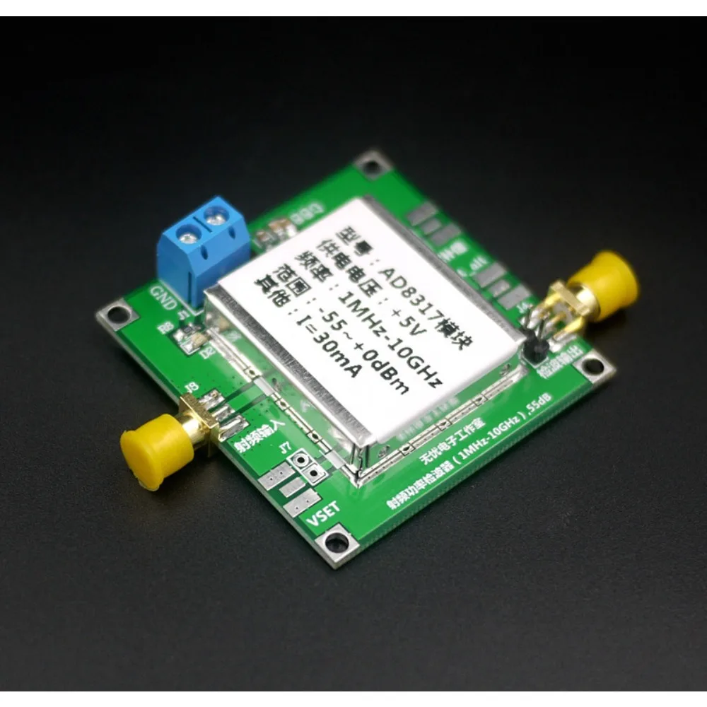 AD8317 Module, RF, Power Meter, Logarithmic, Detector, Power Sense (1-10000MHz)