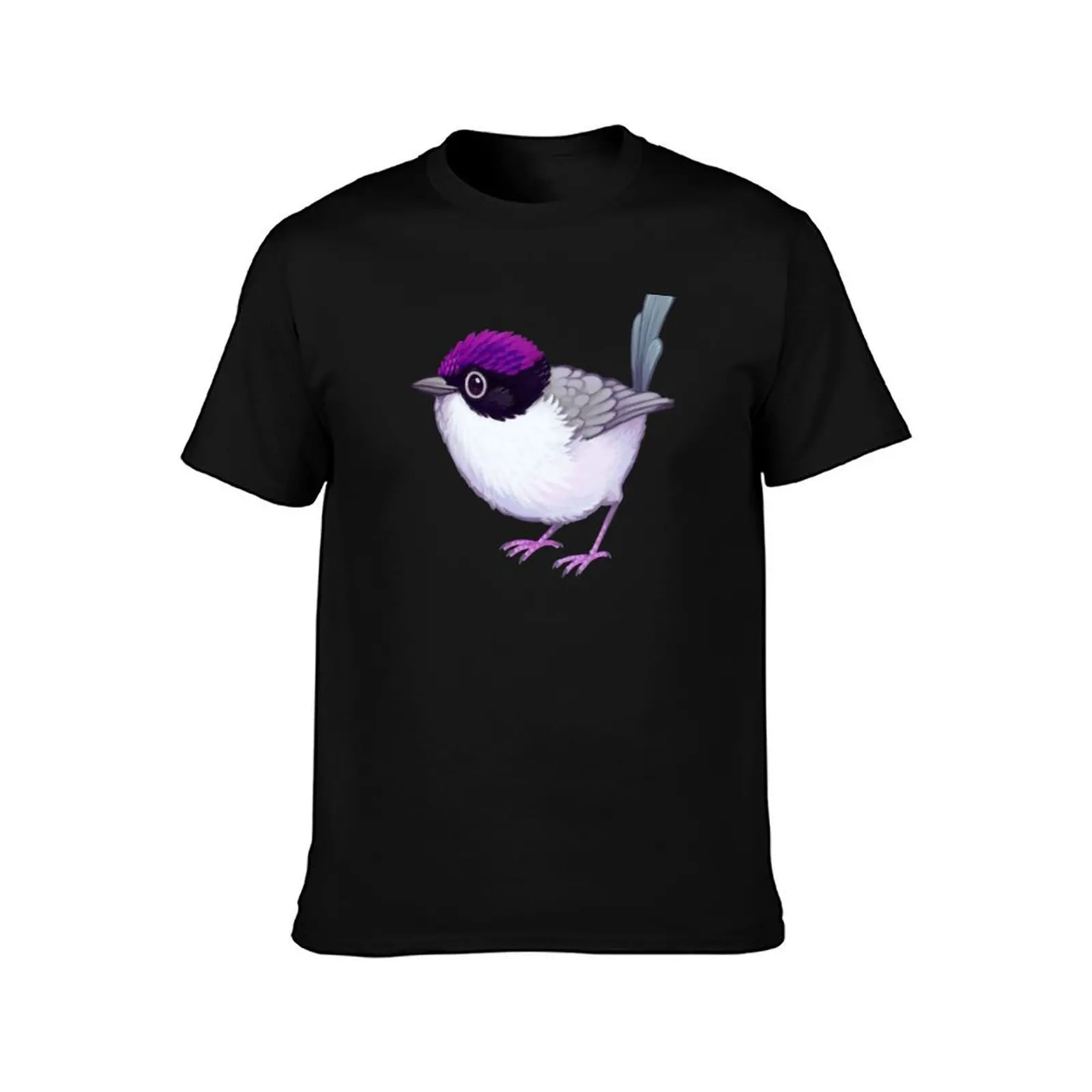 Pride Birds: Purple-Crowned Fairywren T-Shirt Essential Solid Color T-Shirt