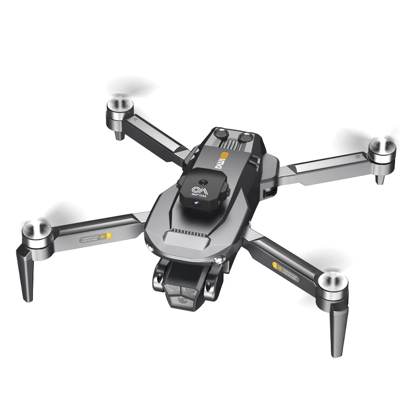 DWI D26 Rc Droneสามกล้องProfessionalการถ่ายภาพความสูงยึดหลีกเลี่ยงอุปสรรคBrushlessเฮลิคอปเตอร์Quadcopteแบบพับได้