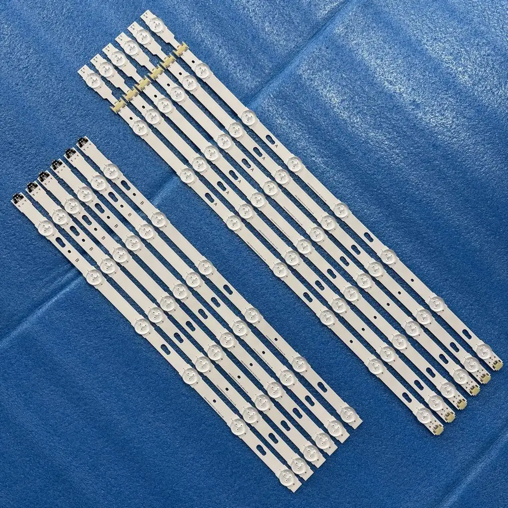 

Лента светодиодной подсветки для Samsung UE55JU6070U UA55JU6300J UA55JU6400J UA55JU6400K UA55JU6000R UA55JU6000K BN96-39659A 39660A