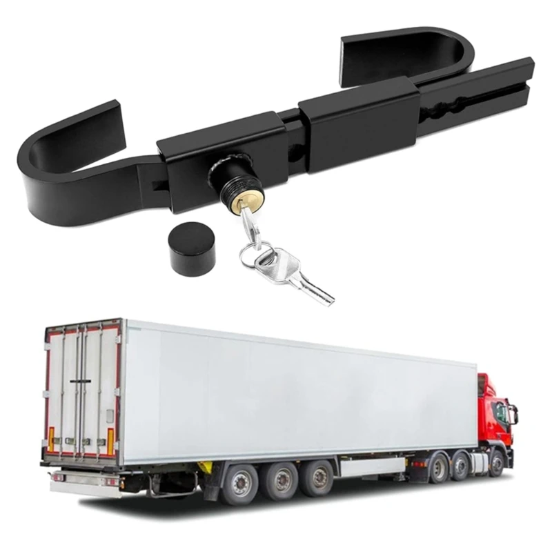 

Heavy Duty Corrosion Resistant Steel Cargo Door Lock Suitable For Semi Trailer Trucks Ensuring High Security Durability X37F