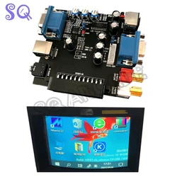 Low Resolution PC to NTSC S-Video/RGBS VGS Output RGBS RGB Gain Video Signal Converter