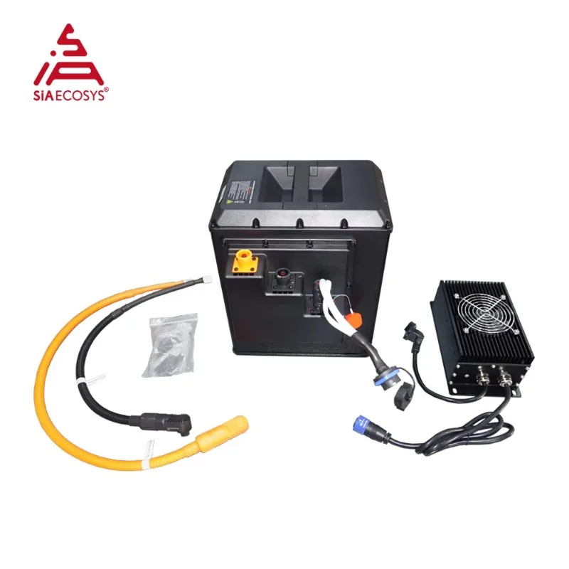 New Arrival Lithium Battery 74V 54.4Ah 100A continuous, 250A peak with 1800W charger adapter kit