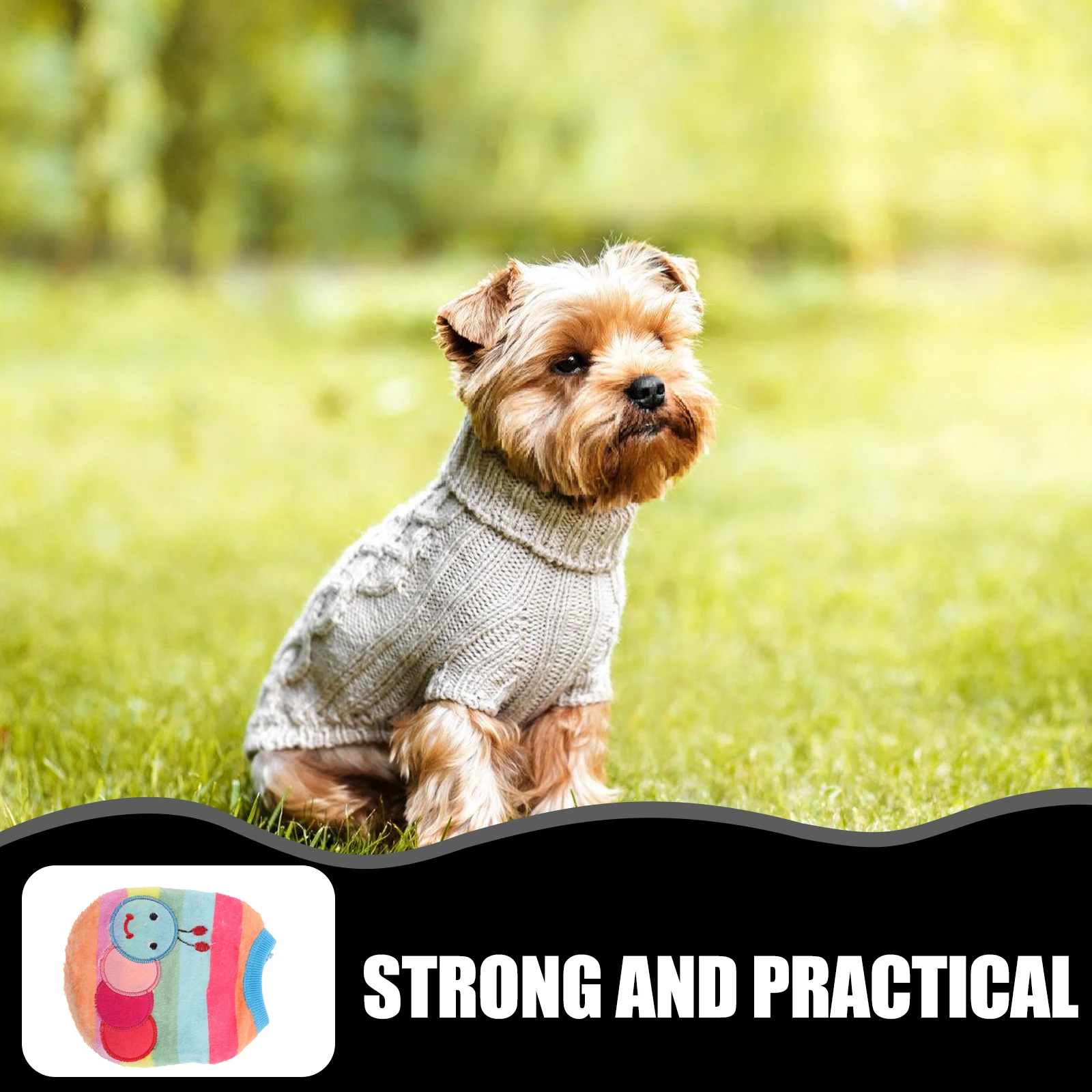 

Pet Clothes Cartoon Dog Winter Apparel Small Size Warm Puppy Vest Coats Sweaters Keep Warm Everyday Prevent Cold Doggy Shirts
