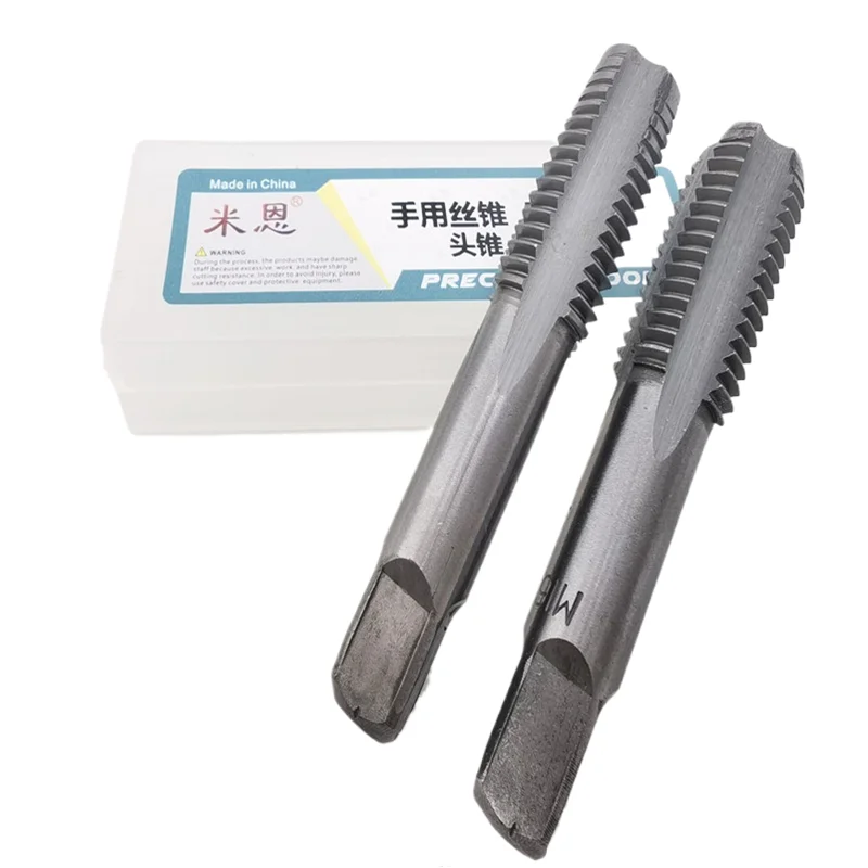 2pcs Hand Tap Set M3-M30, 1st and 2nd Steps for Manual Internal Thread Tapping Thread Repair Hand Tool Set
