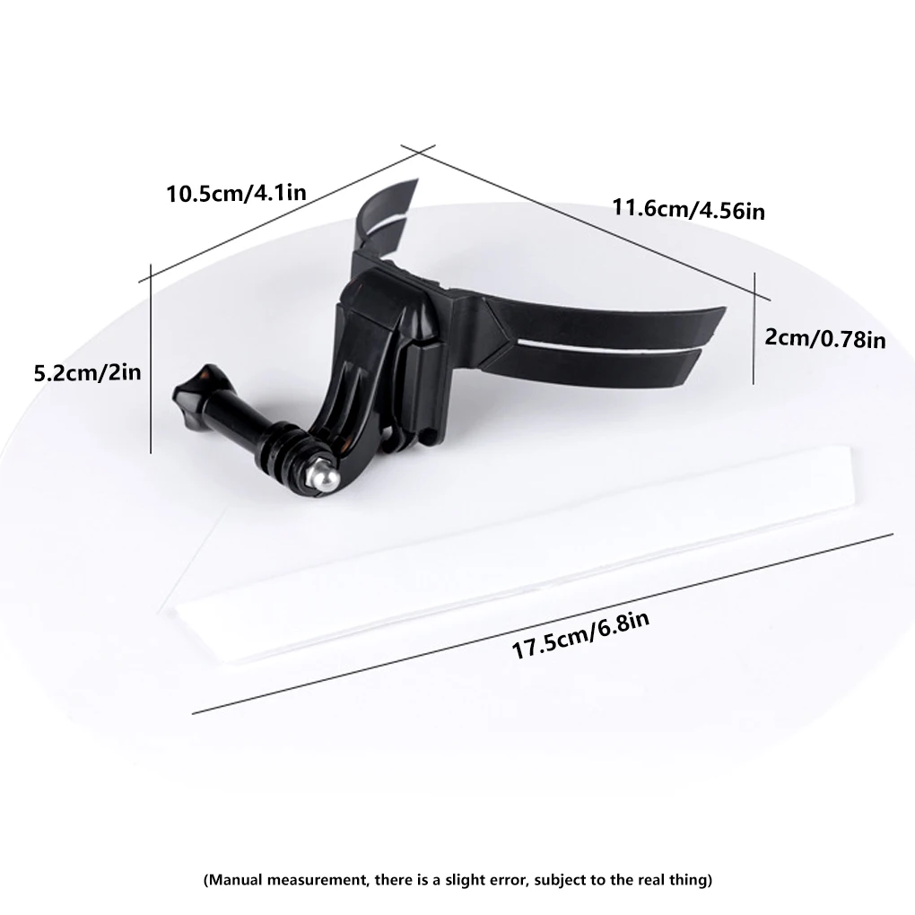 Motorcycle Helmet Camera Mount Motorbike Hat Stable Chin Bracket Holder Outdoor Cycling Supplies Replacing Parts