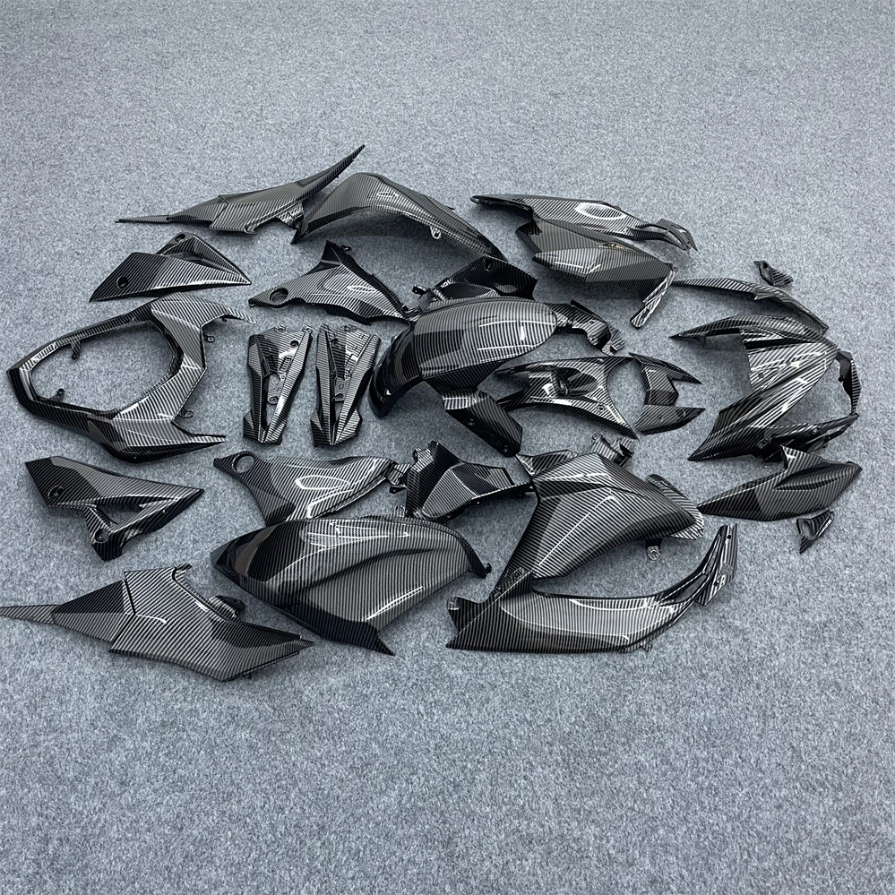 The motorcycle fairing is suitable for Kawasaki Z800 2013 2014 2015 2016 body kit shell guard plate carbon fiber coating