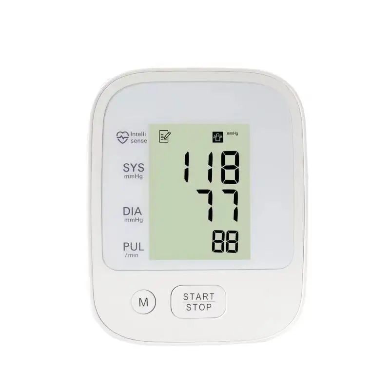 Blood Pressure Monitor Digital Arm Tensiometers Sphygmomanometer Cuff Tonometer Household Health Monitors Care Beauty