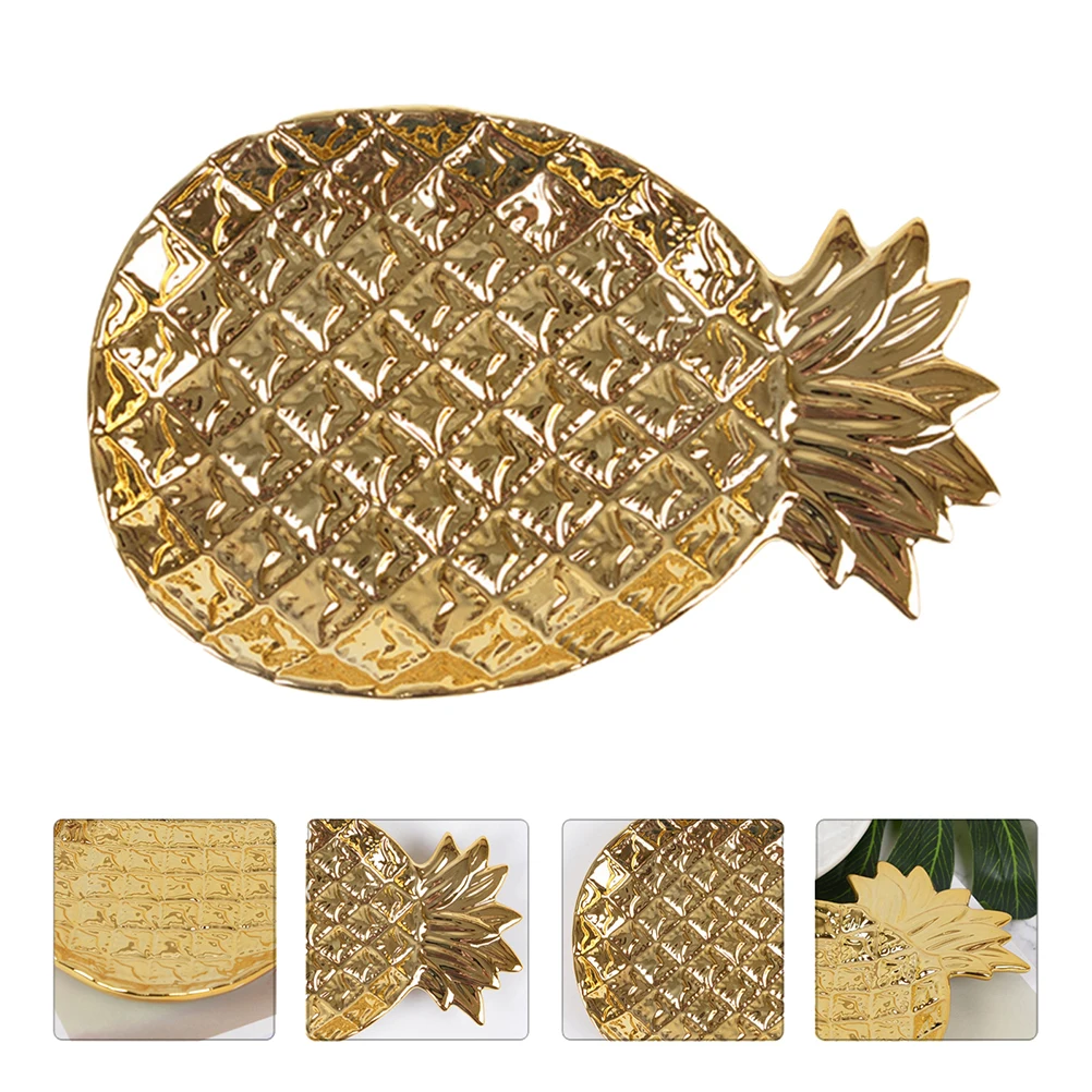 

Pineapple Dish Storage Jewelry Display Tray Accessories Jewelry Tray Decor Beautiful Dish Display Tools Packaging