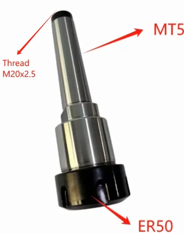 MT5-ER50 Collet Chuck Thread M20x2.5