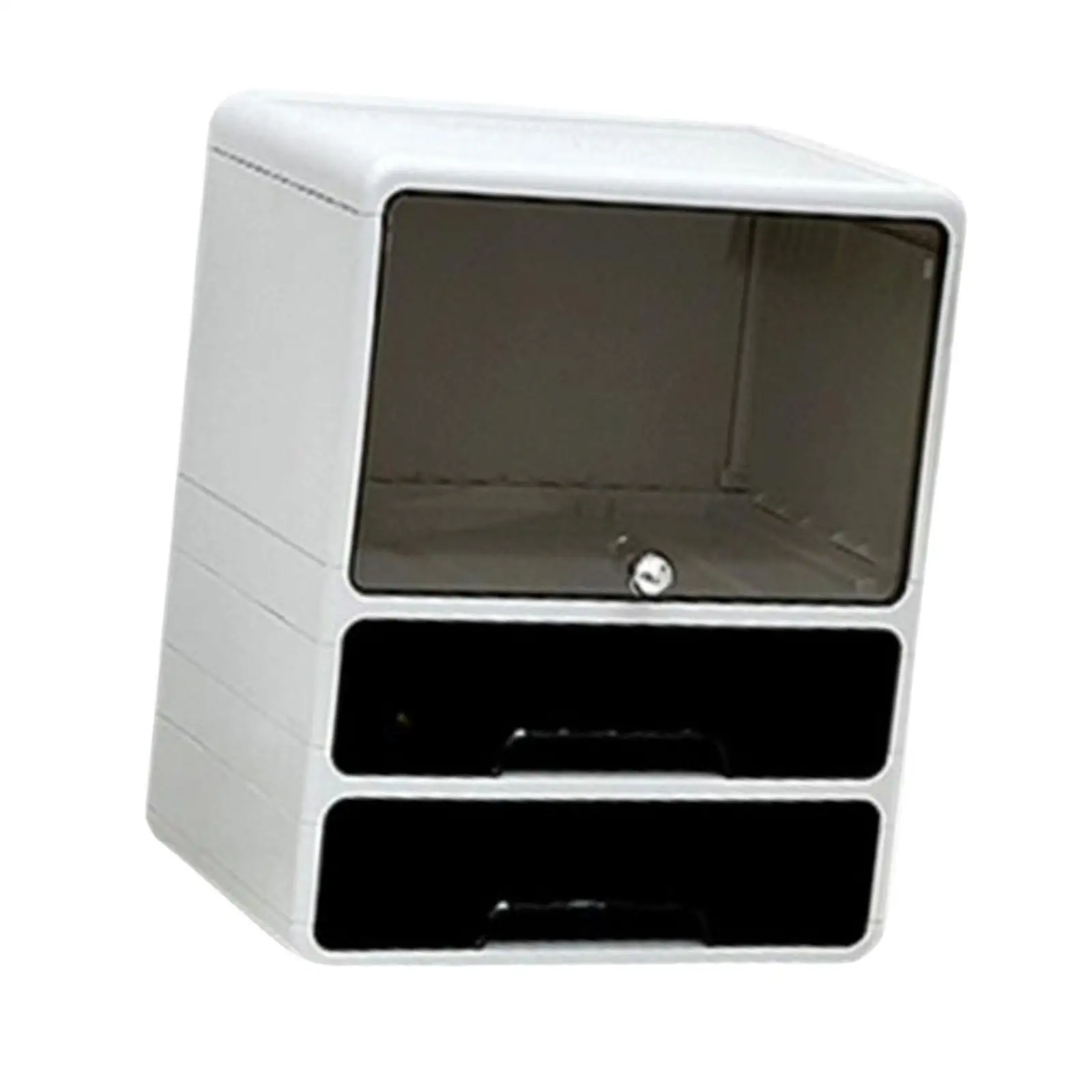 

Desktop Storage Box Office Organizer Stylish Smooth and Round Edges Multifunctional Storage Bin Tabletop Stationery Holder