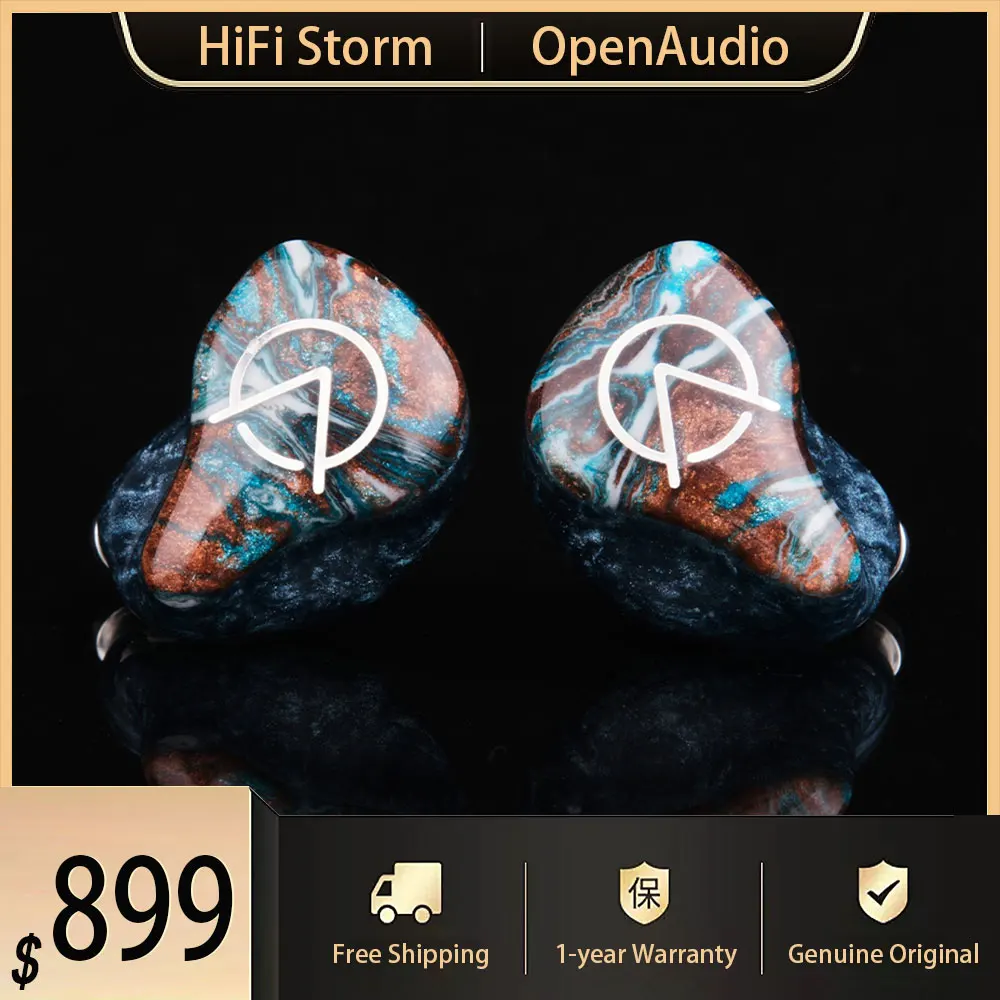 

New OpenAudio Alkaid 8BA IEMs Knowles Balanced Armature Drive In-Ear Earphone Hifi Music Earbuds Cable Headphone Gifts Headset