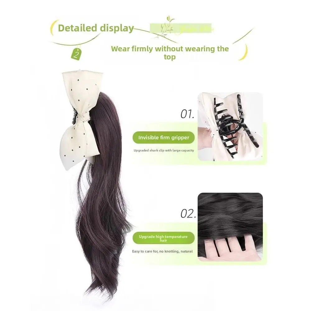 جديد متعدد الألوان Bowknot الجانب ذيل حصان الطبقات نمط Bowknot تصميم المرأة مخلب كليب DIY بها بنفسك الطبيعية الطبقات ذيل حصان النمط الوطني