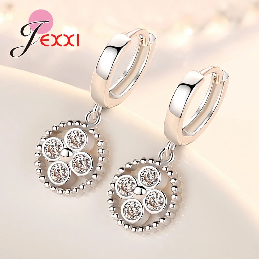 Fast Shipping Super Tasteful Jewelry Korean Style Drop Earrings Novel Shape Top Design Increase Noble Temperament Big Discount