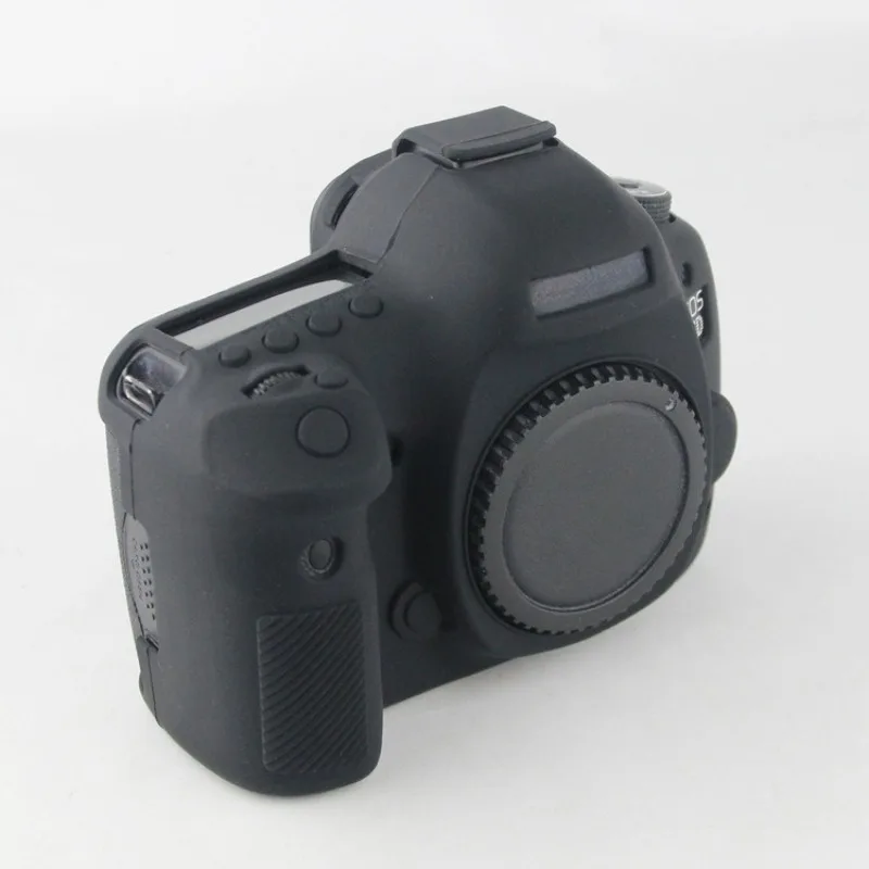 

SLR protective cover Camera Bag Silicone Case For Canon EOS 5D3 MarkIII 5D3 5Ds R camera case + free tempered film