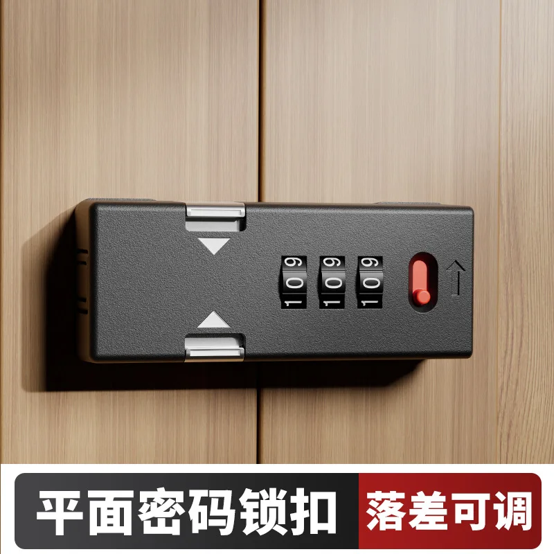 

No punching password lock door buckle 90 degrees 180 degrees