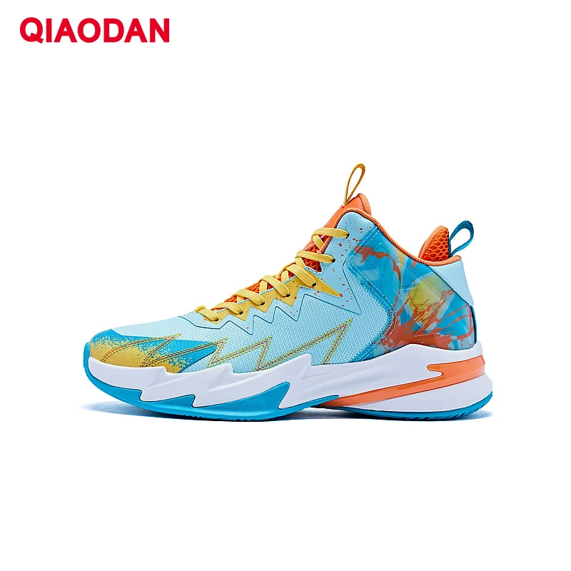 QIAODAN-zapatillas de baloncesto transpirables para hombre, zapatos profesionales de alta calidad, amortiguadores, XM35230150F, 2024