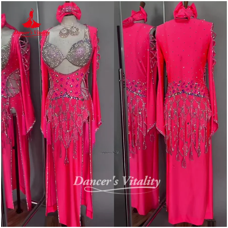 Belly Dance Robes Women Customized Shaabi Baladi Saidi Competition Performance Costume Oriental Dance Clothing Dance's Vitality