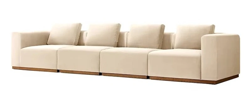 RhSupplier Contract Modular Sofa Set- Custom Performance Linen & Deep Seating | North American Factory Direct Rh Furniture