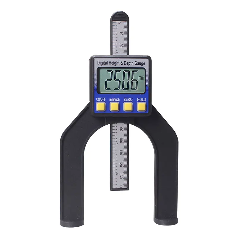 AliExpress ebay Amazon's best-selling plastic digital Magnetic Base depth gauge with 80MM tire depth gauge