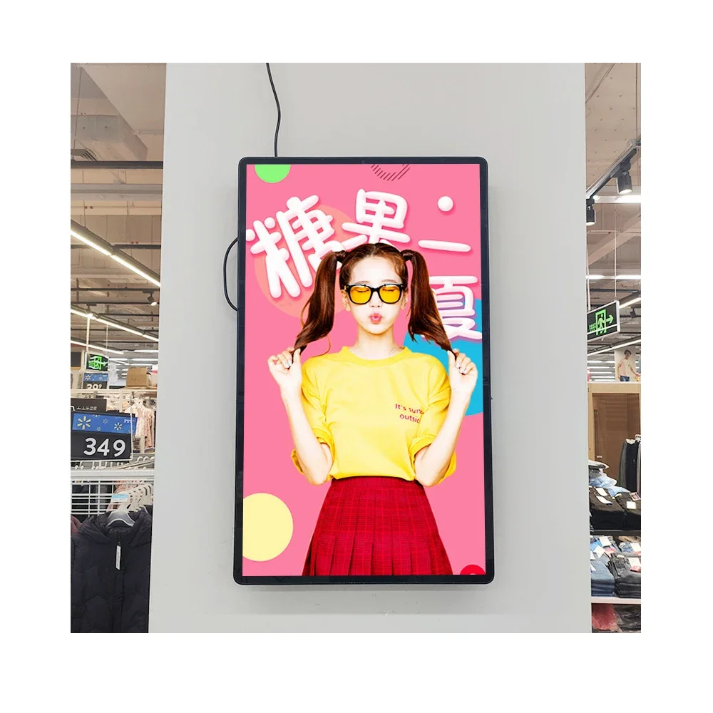 55inch 32inch LCD panel touch screen kiosk interactive led panel indoor advertising digital signage