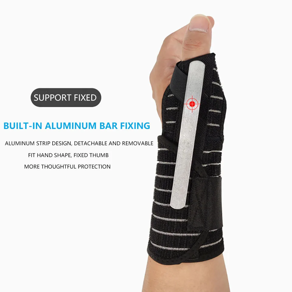 1PC Breathable Sprain Forearm Splint Wrist Protector Gym Crossfit Carpiano Tunnel Wristbands Wrist Support Brace Strap Men Women