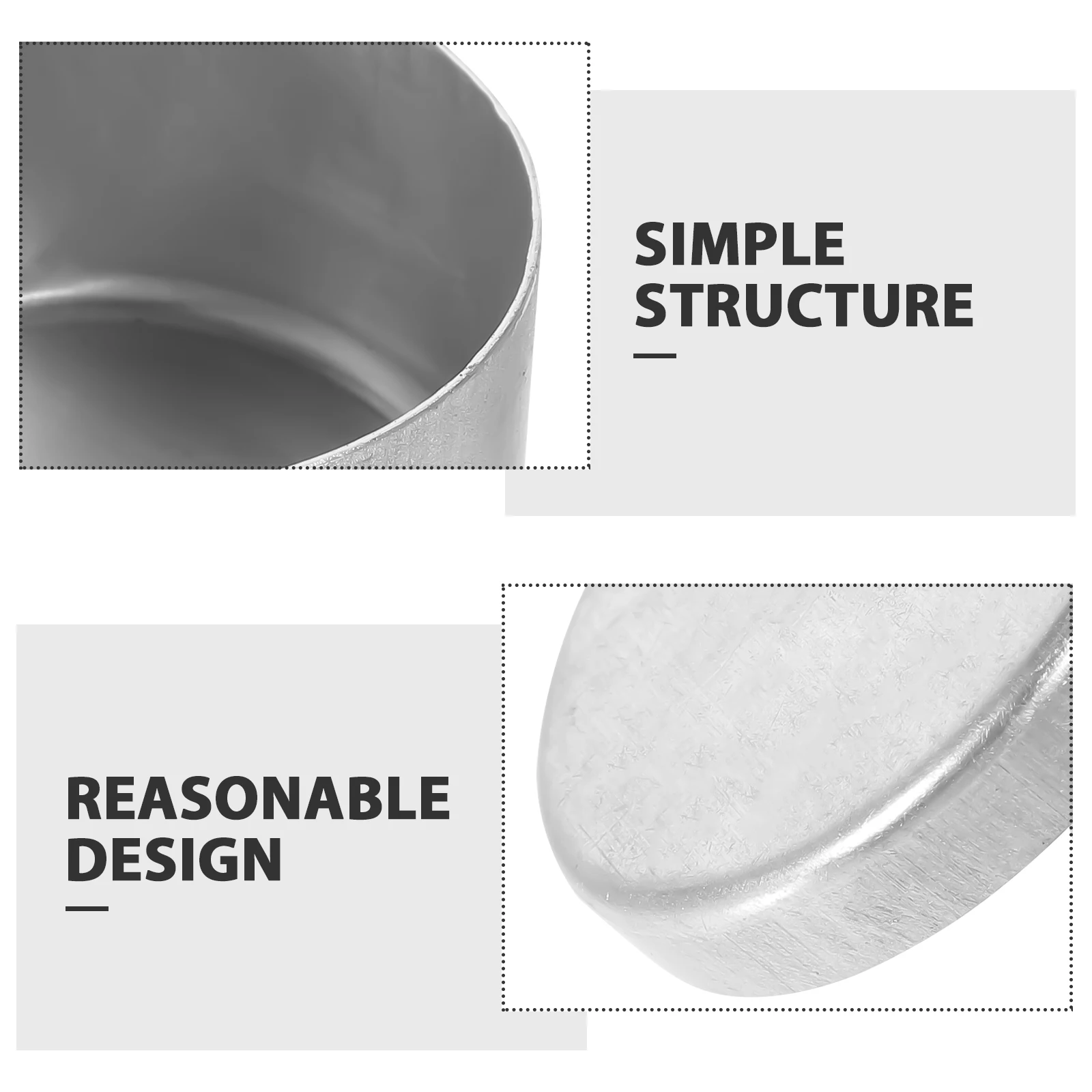 

3pcs Aluminum Weighing Boxes Lightweight Soil Measurement Containers Lab Experiment Holders Round Storage Jars For