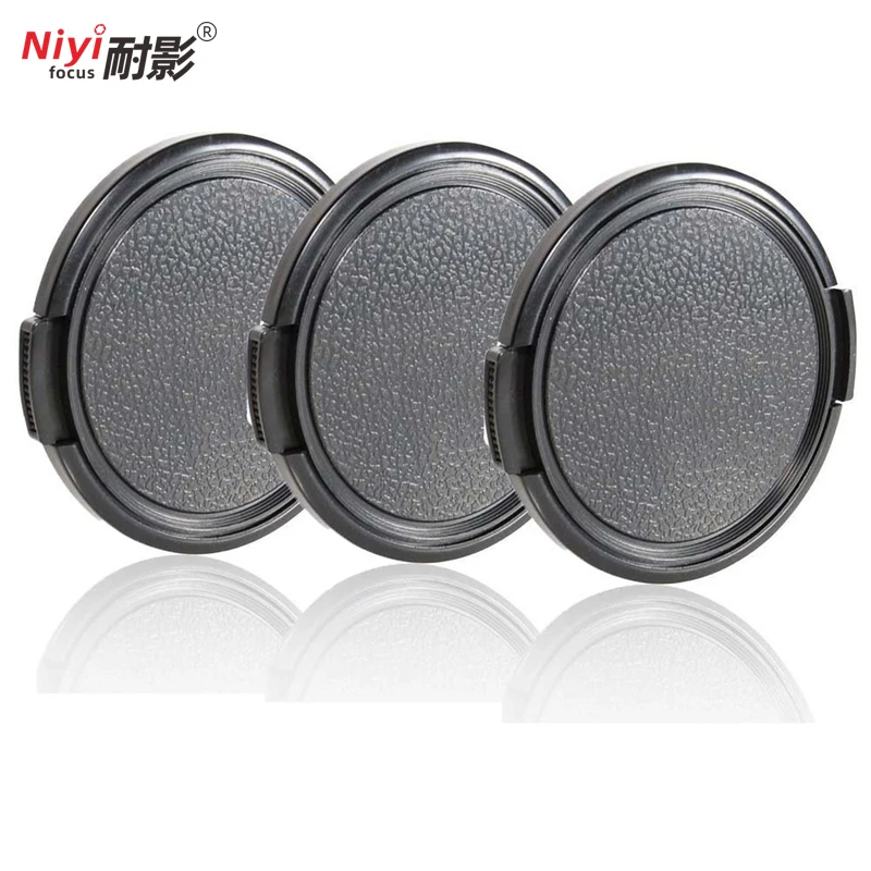 3pcs/lot Protective cover for Canon Nikon Sony for Sigma Tamron DSLR lens cap front Cap 67/72/77/82/86/95/105mm