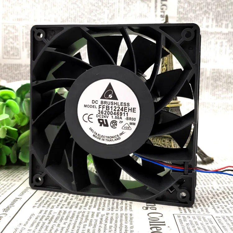 

Delta PFB1224EHE/UHE/GHE FFB1224SHE/EHE Inverter 12CM cm 12038 24V