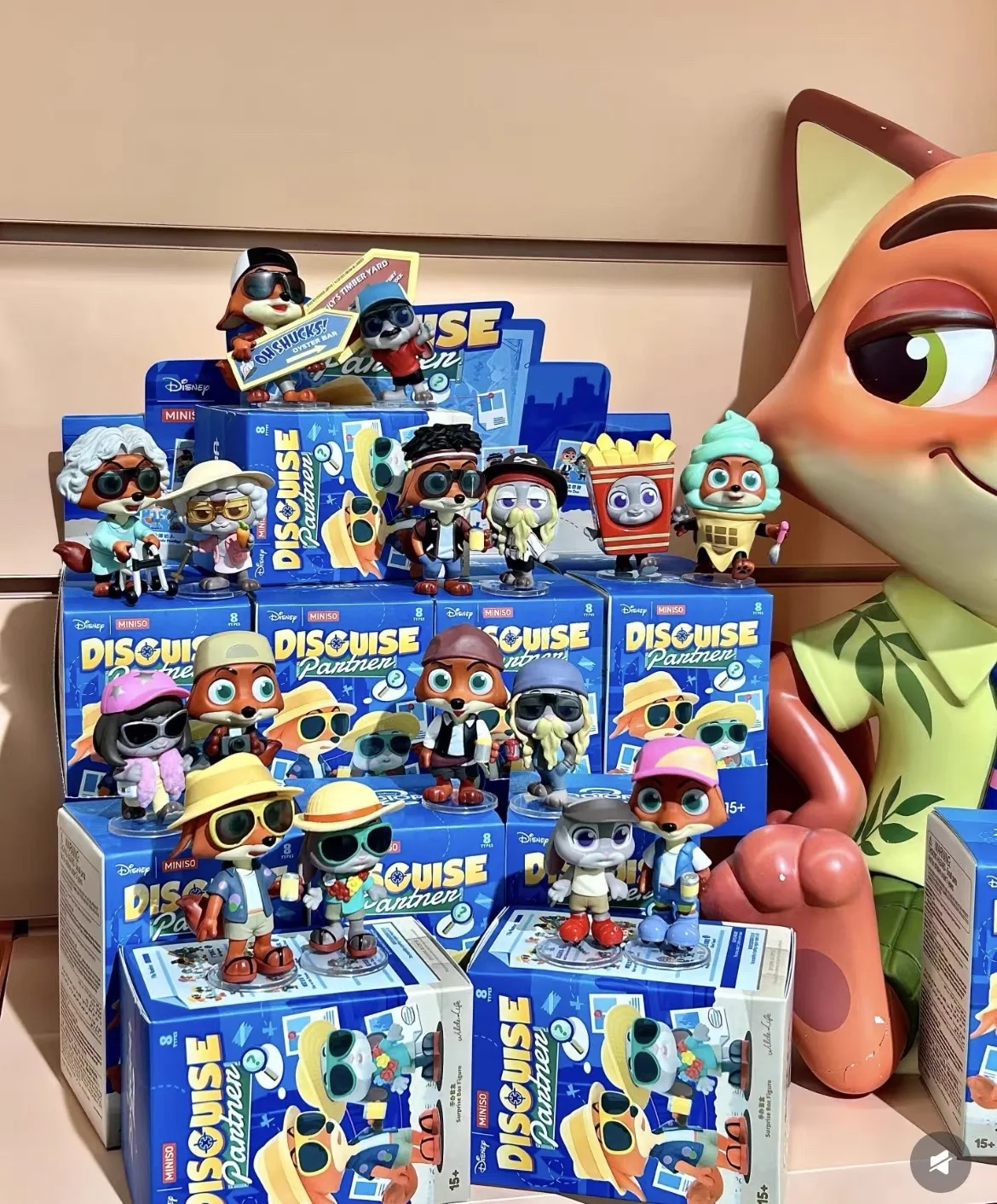 Zootopia 2 Discuss Partner Series Blind Box Trendy Desktop Ornament Garage Kit Collection Toy for Girls Birthday Gift