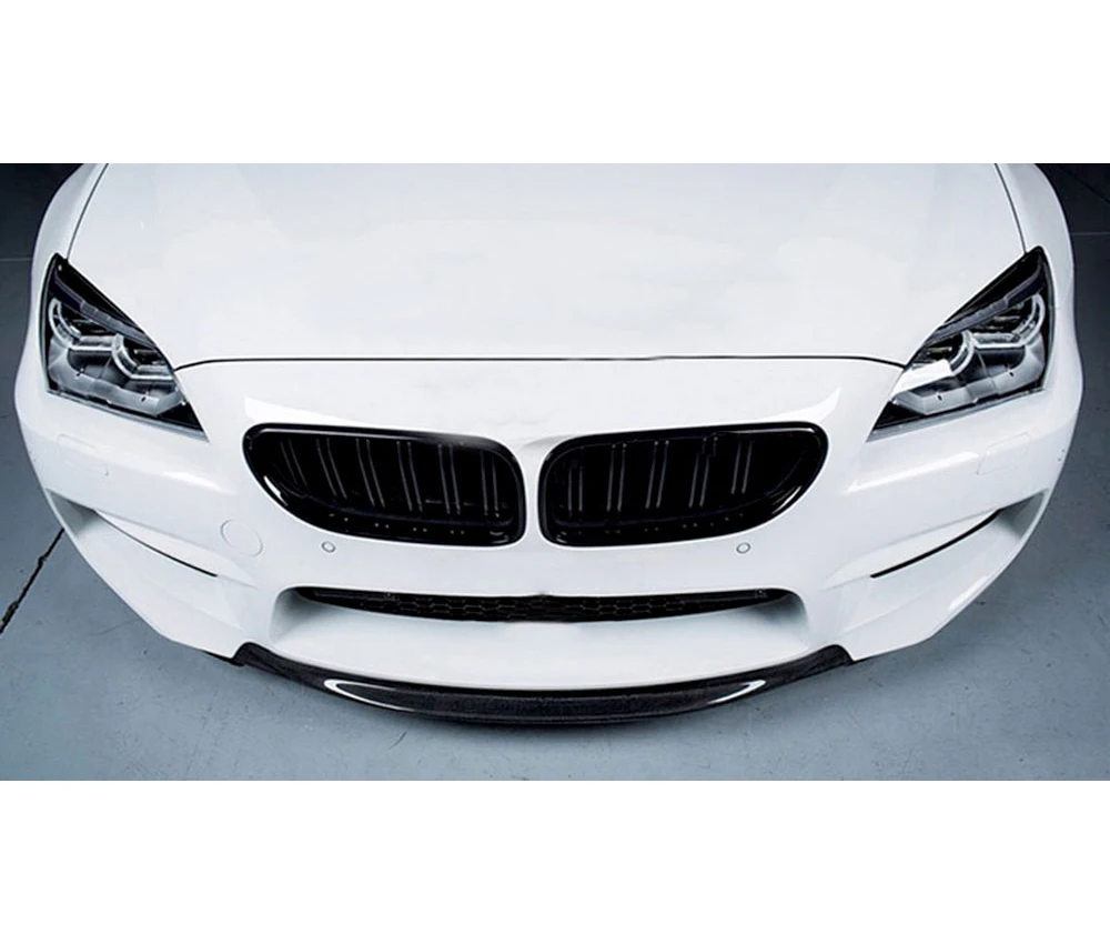 

Carbon Fiber Front Bumper Lip Spoiler for BMW 6 Series F06 F12 F13 M6 2013 - 2018 Front Chin Bumper Car Styling Accessories FRP