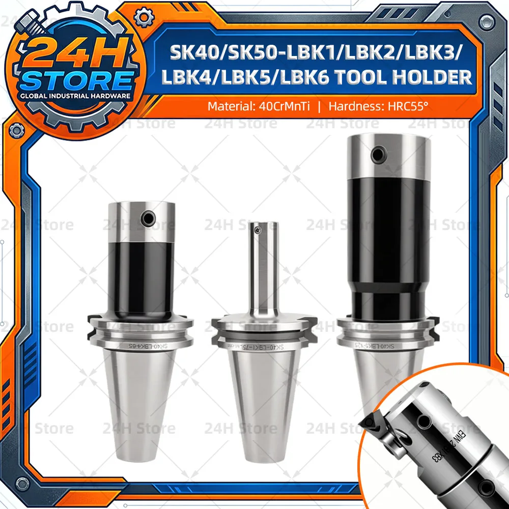 SK40 SK50 LBK1 LBK2 LBK3 LBK4 LBK5 LBK6 Tool Holder JT40 JT50 DIN69871 LBK Straight Handle SDJ EWN RBH TCT Boring Head Bracket