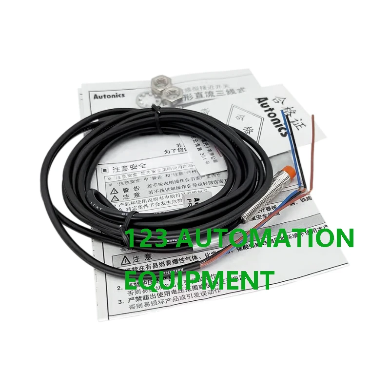 Authentic New Autonics PRL08-1.5DP 2DP 1.5DP2 2DP2 1.5DN 2DN 1.5DN2 2DN2 Cylindrical Proximity Sensor Waterproof Switch
