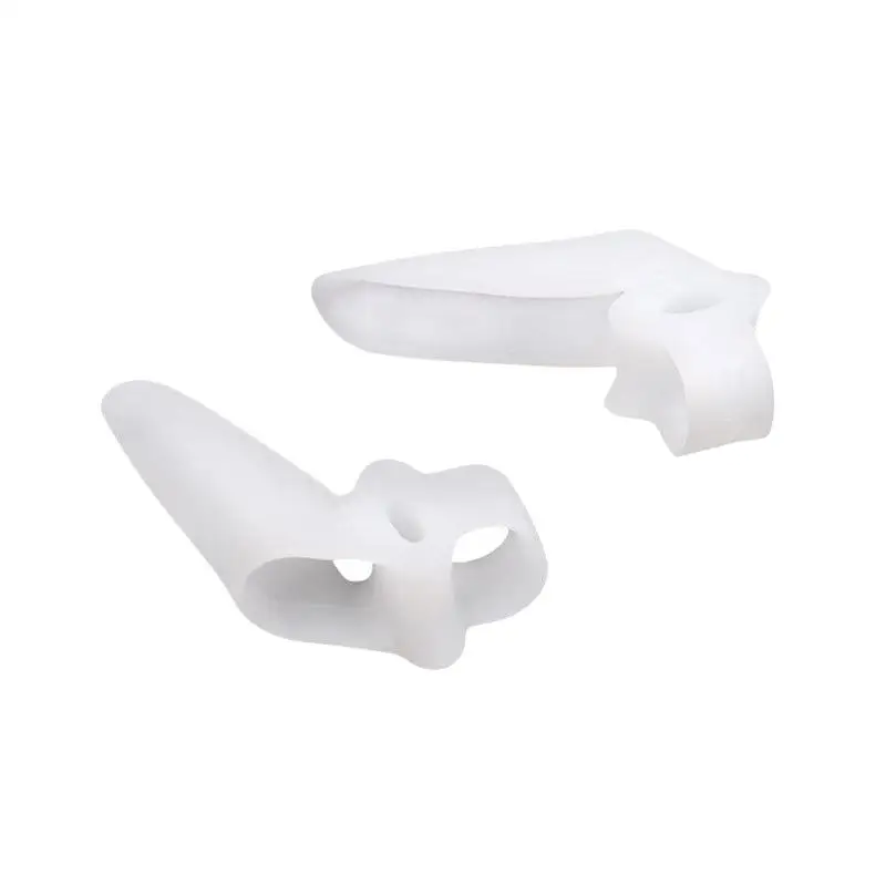 1 Paar weiche Zehenspreizer zur Korrektur von Hallux valgus, Abstandshalter und Polster für Hallux valgus, mit Gel-Schutz, zur Fußpflege. – Detail 8