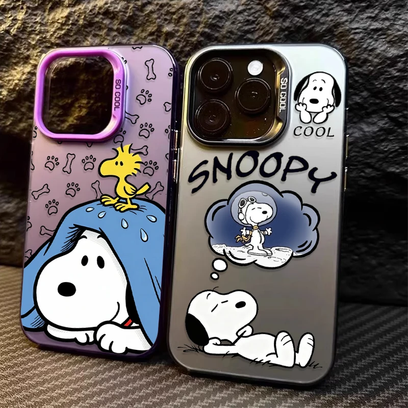 Anime Funny Dog Cool S-Snoopy Phone Case for Xiaomi 15T 14T 13T 12 12T 11X Pro 14 13 12S 11 Ultra 12X 10S 11 10 Lite 5G NE Cover