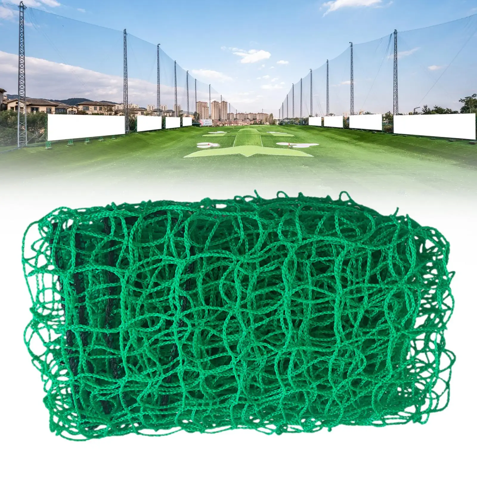 Outdoor Indoor Golf Practice Barrier Net Multifunction High Impact Net for Golf Simulator Cage with Impact Screen Outdoor Indoor Golf Practice Barrier Net Multifunction High Impact Net for Golf Simulator Cage with Impact Screen