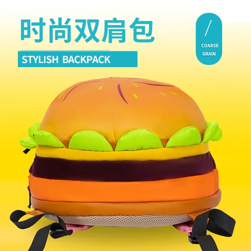 Fashion campus stephen universe BioWorld cute hamburger zainetto zaino costume cosplay 38CM Prop Halloween