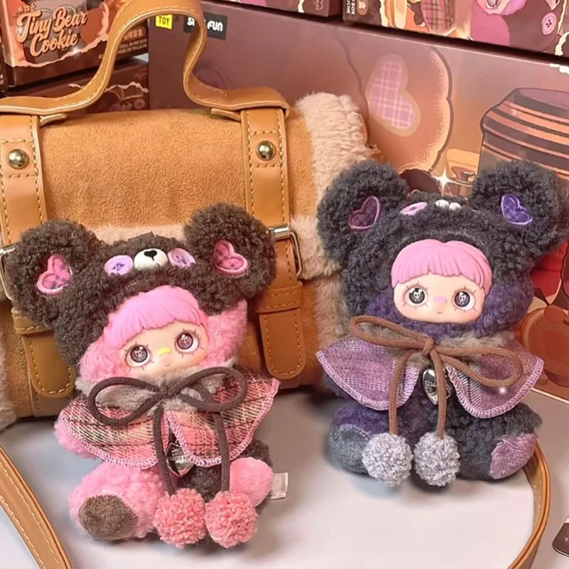 

Maymei Tiny Bear Cookie Series Blind Box Cute Pendant Doll Collection Desktop Collection Ornament Fashion Trend Surprise Gift