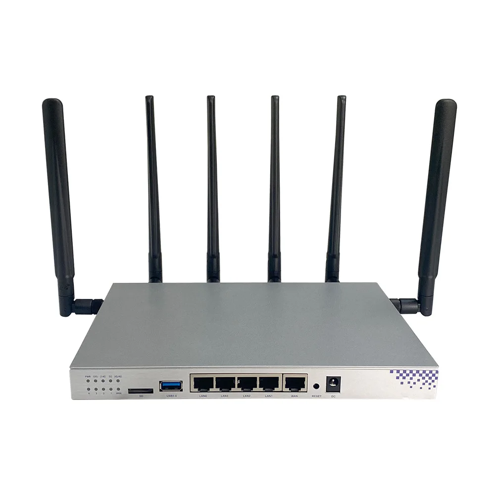 Draadloze Gigabit 4G WiFi Router ZBT WG3526 LTE Modem SIM-kaartlezer 2.4GHz en 5.8GHz